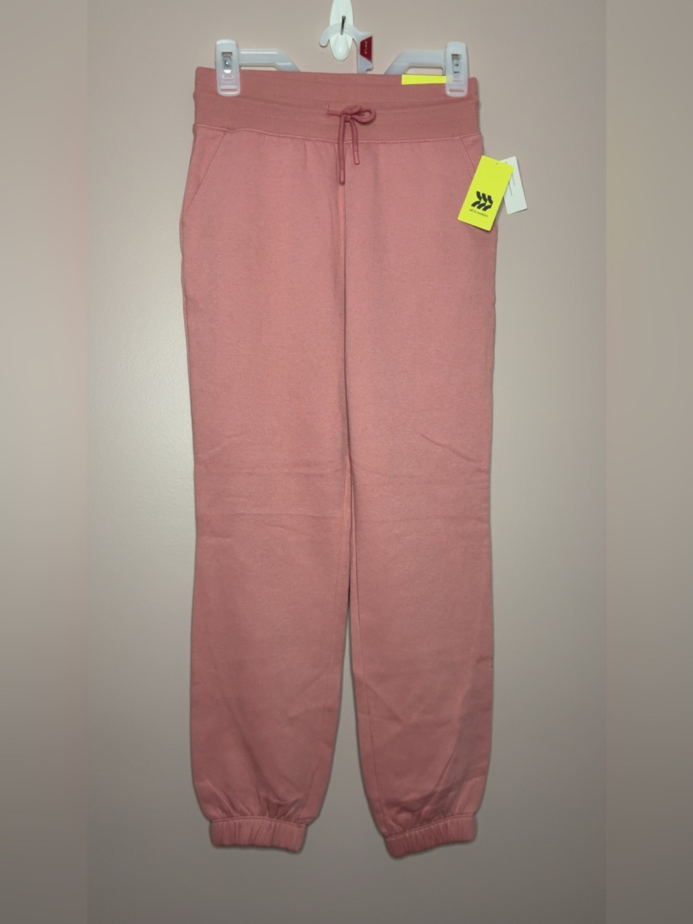 all in motion Rose Pink high rise Drawstring Joggers